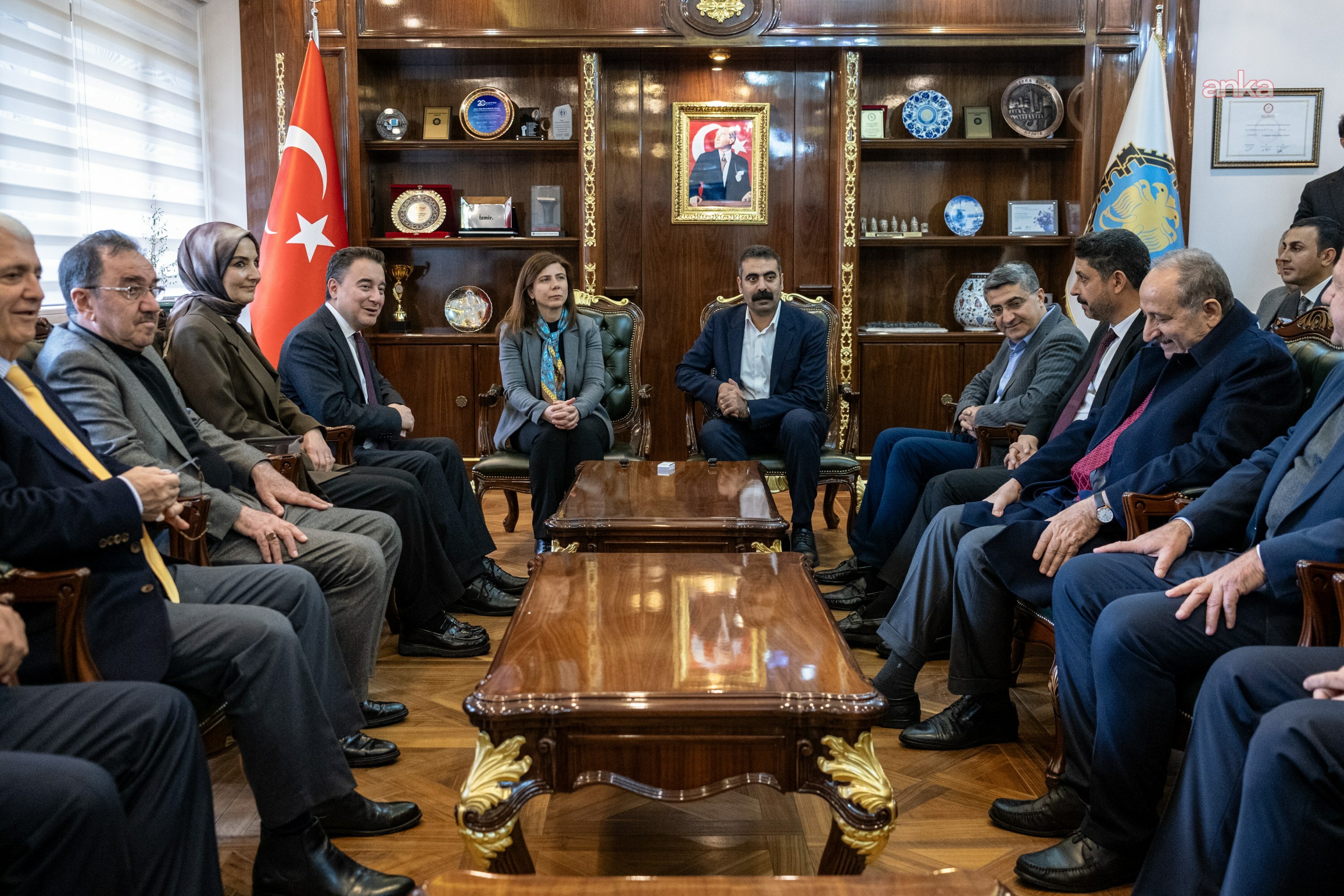 DEVA Parti Genel Başkanı Babacan’dan, Diyarbakır Büyükşehir Belediyesi’ne ziyaret