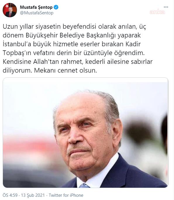 SİYASİ LİDERLERDEN TOPBAŞ MESAJLARI