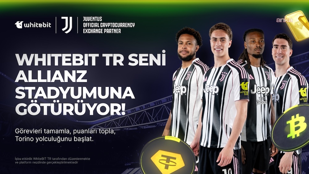 WhiteBIT TR, Torino Rüzgarı kazananını Juventus maçına gönderiyor