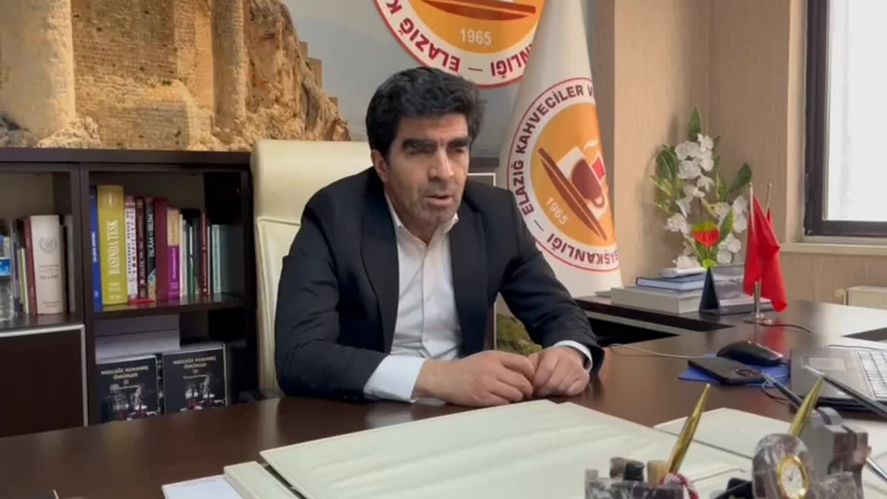 Elazığ Kahveciler ve Kıraathaneciler Oda Başkanı Evsen: "Bir seferde ceza kesin, ne kadar paraya ihtiyaç varsa bir seferde ödeyelim"