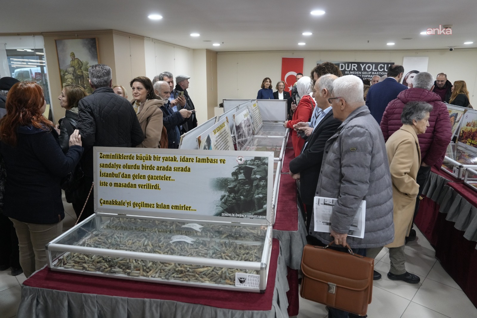 Çanakkale Savaş Malzemeleri Sergisi, Kartal’da açıldı