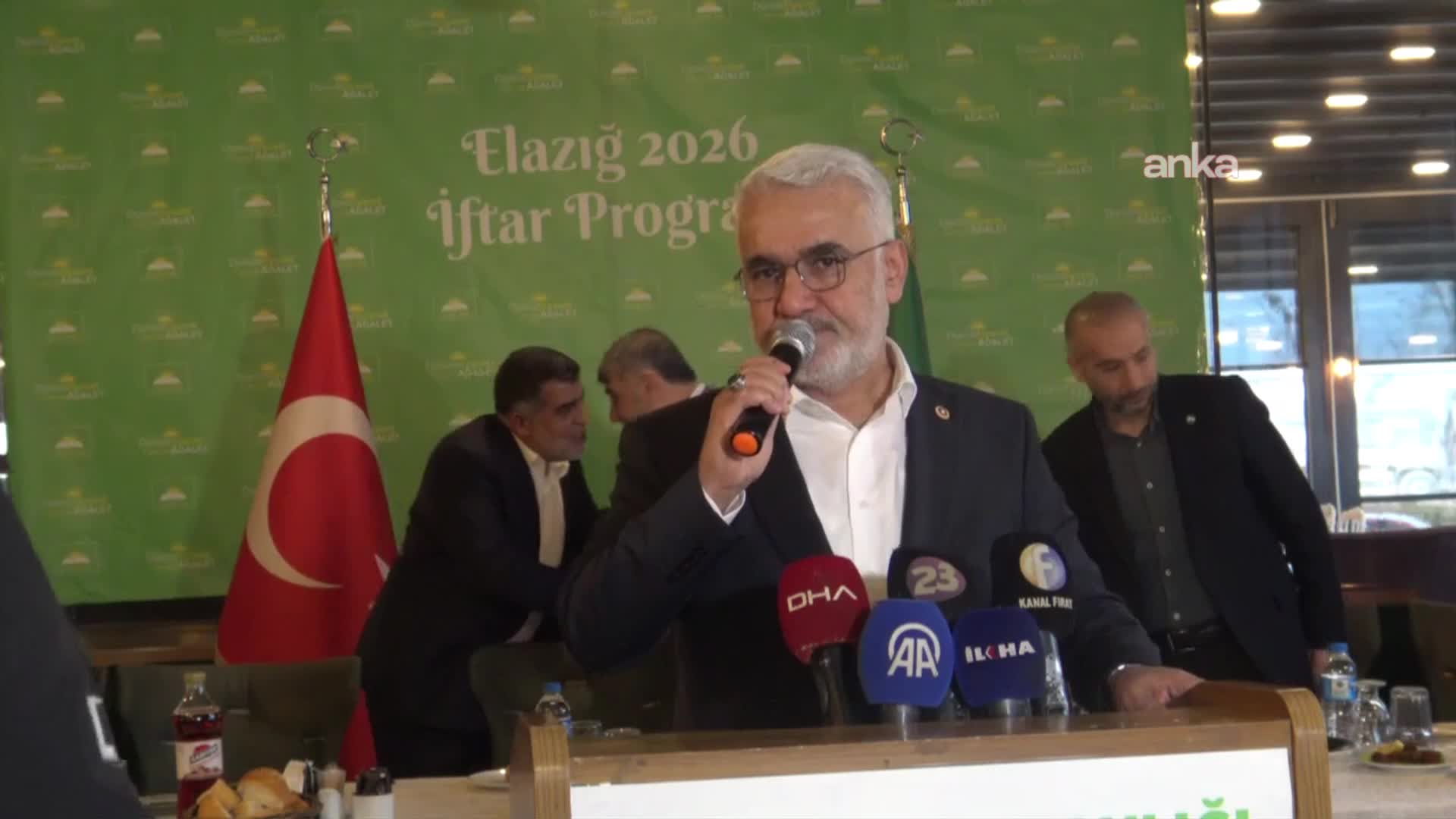 HÜDA PAR Genel Başkanı Yapıcıoğlu: "Amerika üsleri ülkelerinizi daha güvenli kılmıyor, hedef haline getiriyor"