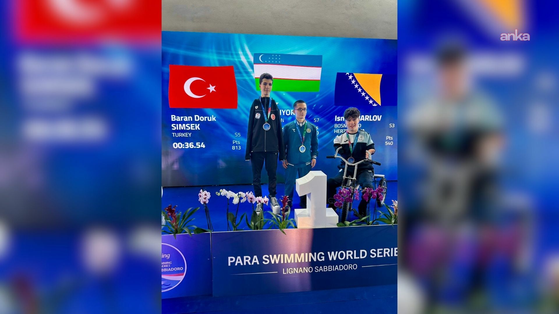 Baran Doruk Şimşek, Dünya Serisi’nde altın ve gümüş madalya kazandı