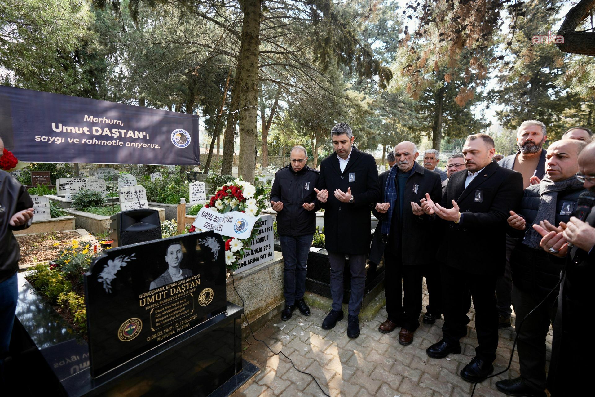 Kartal Belediye Meclisi Üyesi Umut Daştan, vefatının birinci yılında anıldı