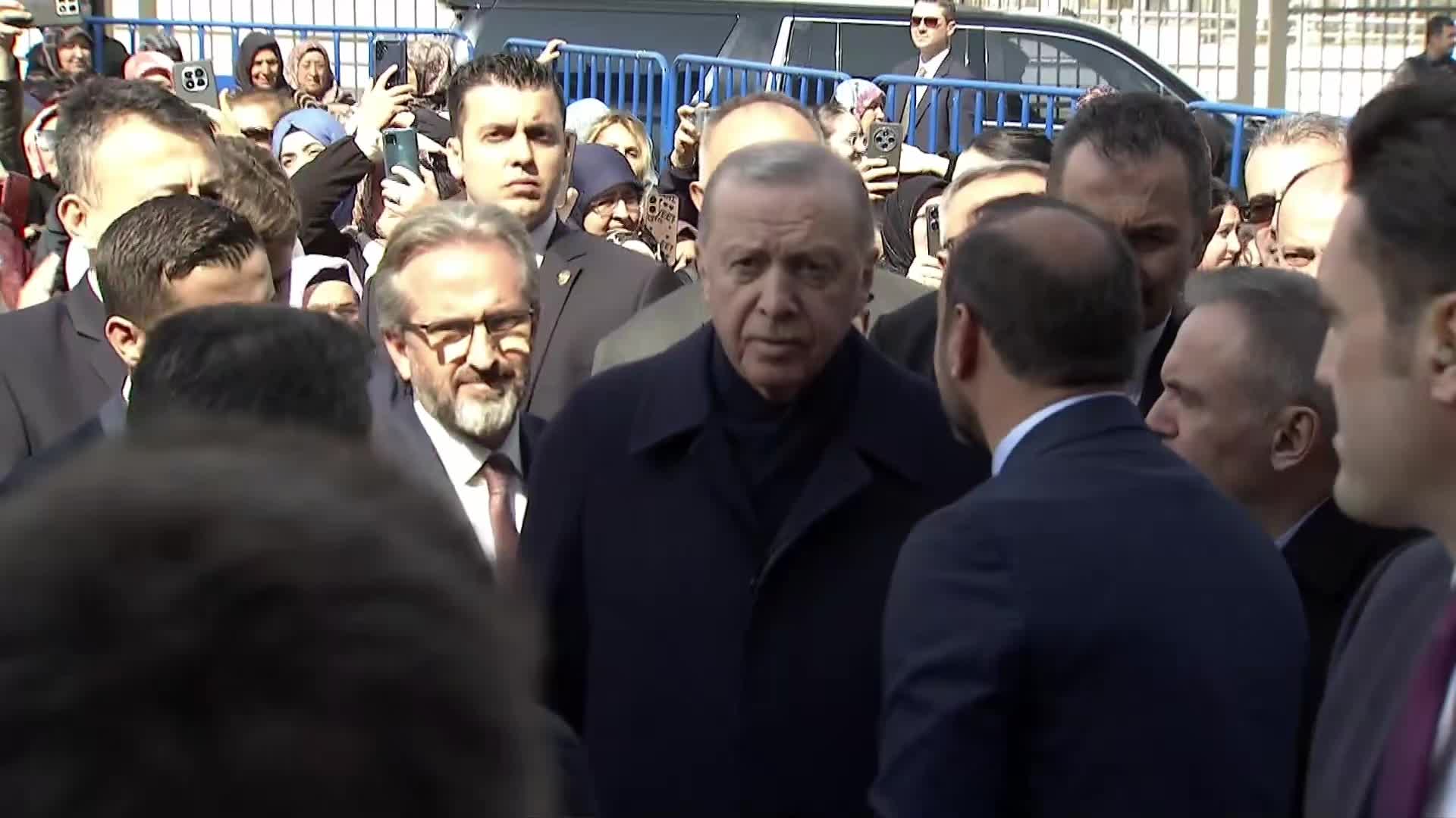 Hacı İbrahim Demir Cami Açılış Programı... Cumhurbaşkanı Erdoğan: "Birileri bizi ruh köklerimizden koparmak istese de biz aslımıza, değerlerimize, milli ve manevi kimliğimize sahip çıkmaya devam edeceğiz"