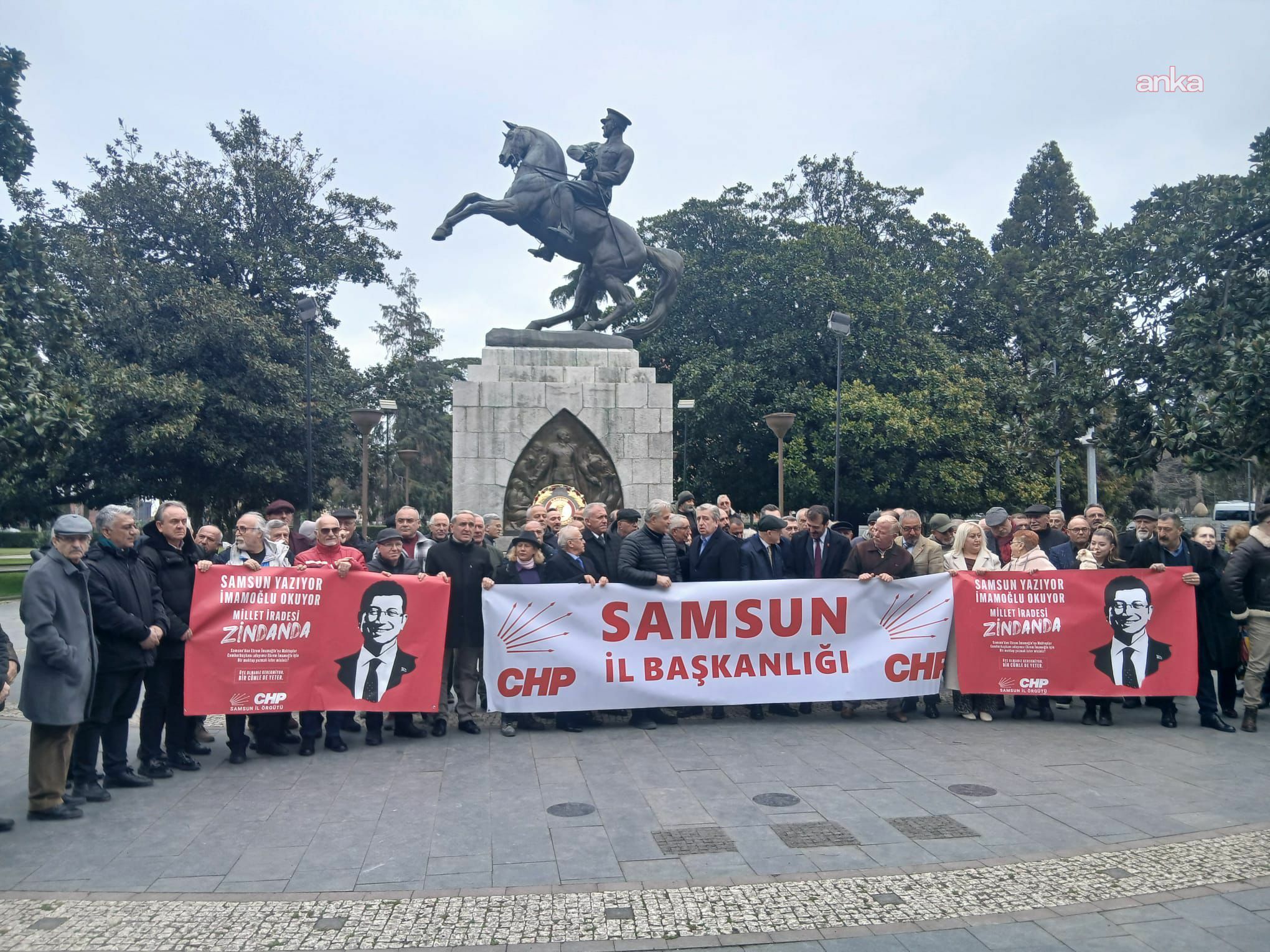Samsun'da Ekrem İmamoğlu’na 1500 mektup...