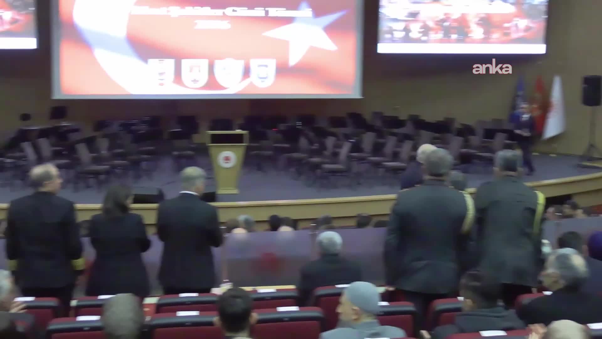 Milli Savunma Bakanlığı 18 Mart Şehitler Günü ve Çanakkale Deniz Zaferi için tören düzenledi
