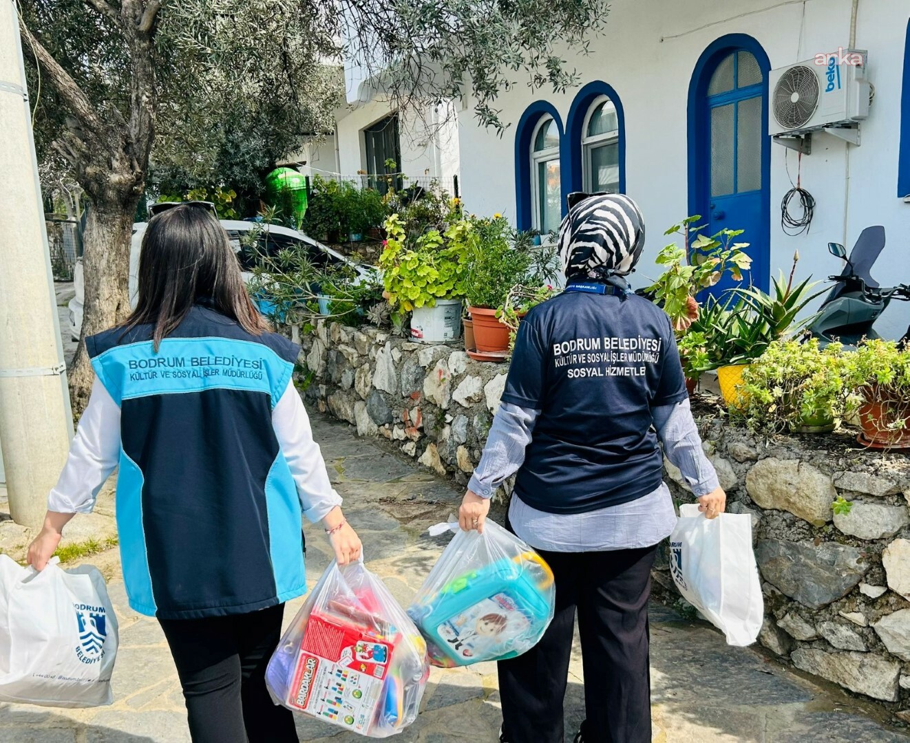 Bodrum Belediyesi'nden çocuklara bayram hediyesi