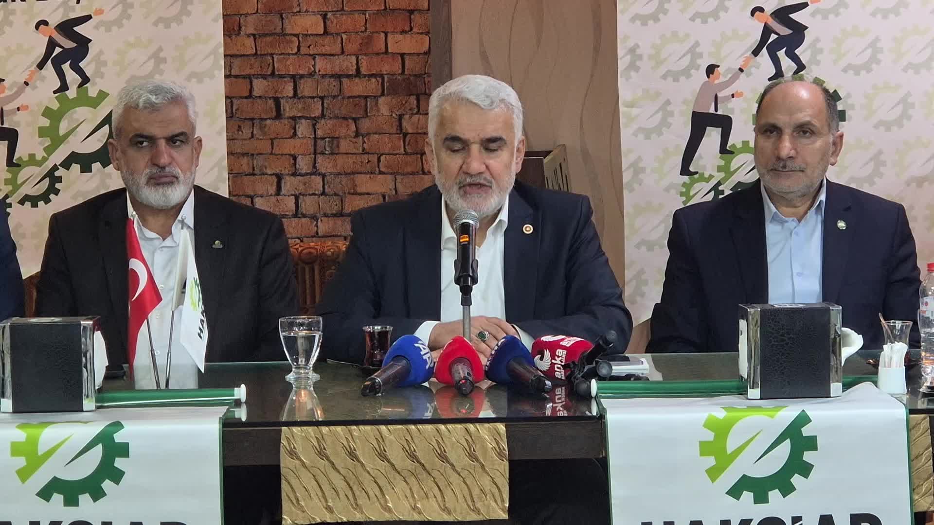 HÜDA PAR Genel Başkanı Yapıcıoğlu: "Orta Doğu’daki saldırganlık Filistin ile sınırlı kalmayacak"