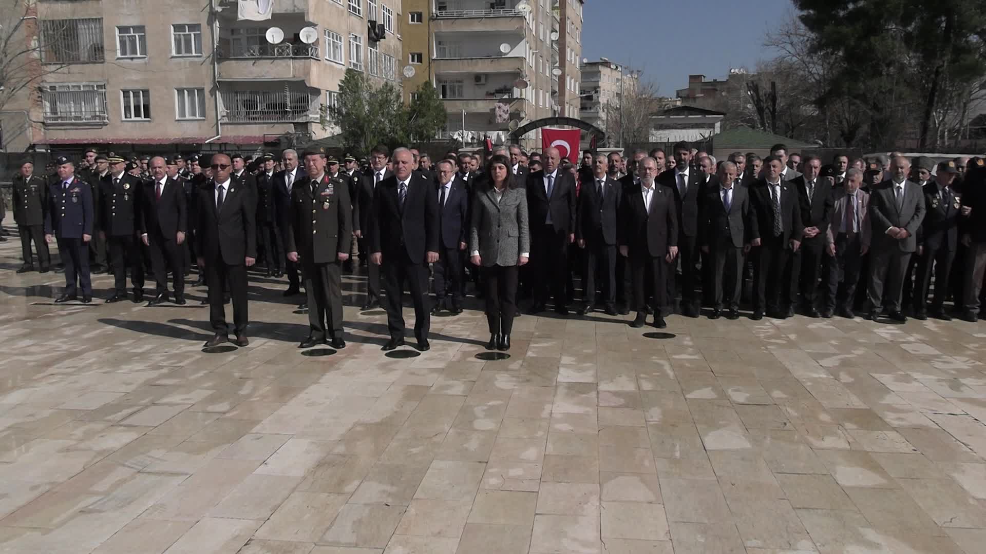 18 Mart Çanakkale Zaferi ve Şehitleri Anma Günü... Diyarbakır Hava Şehitliği’nde anma programı düzenlendi