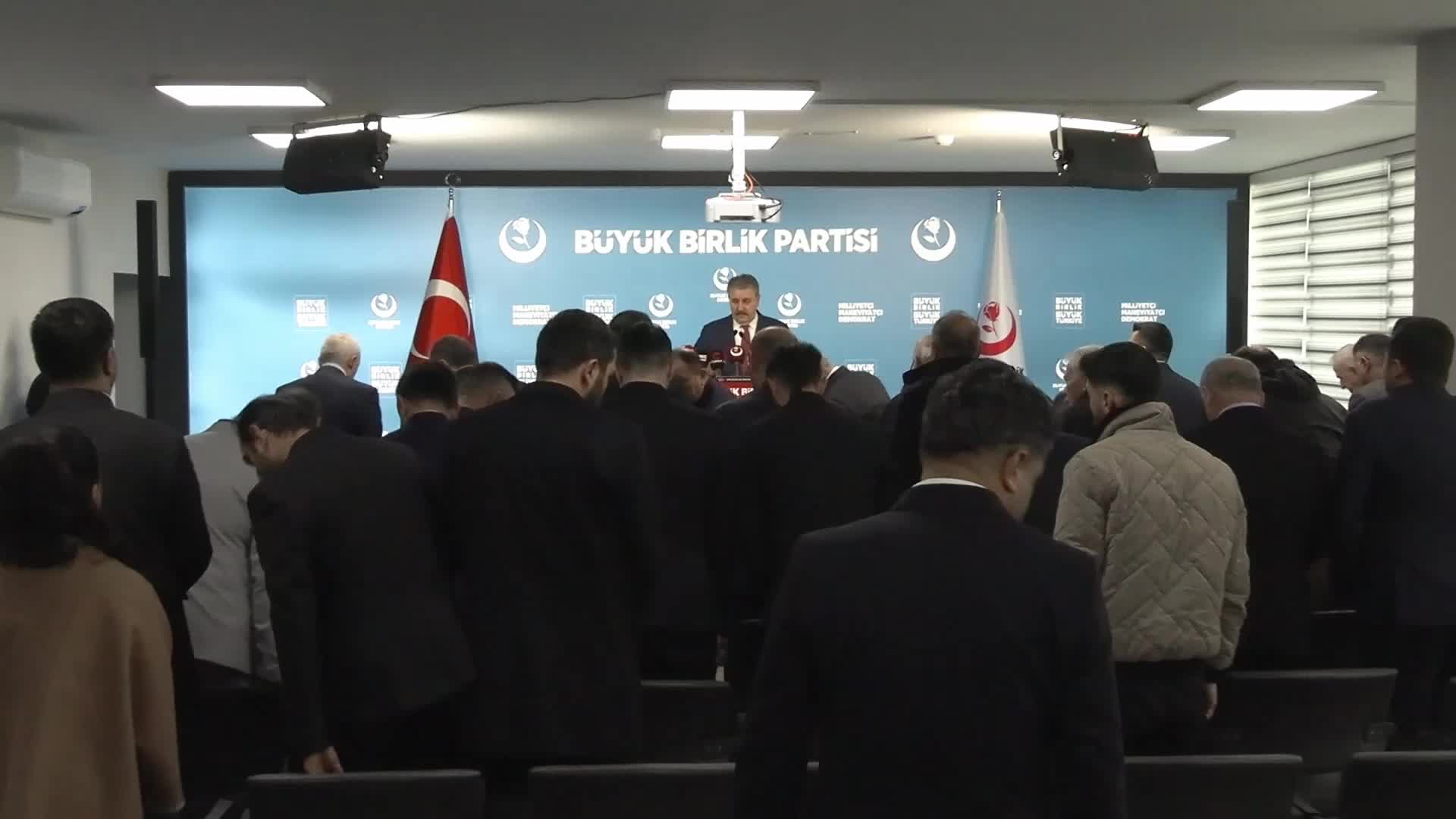 BBP Genel Başkanı Destici: Kıbrıs meselesi, Türkiye'nin geniş jeopolitik güvenlik mimarisinin temel taşlarından birisidir