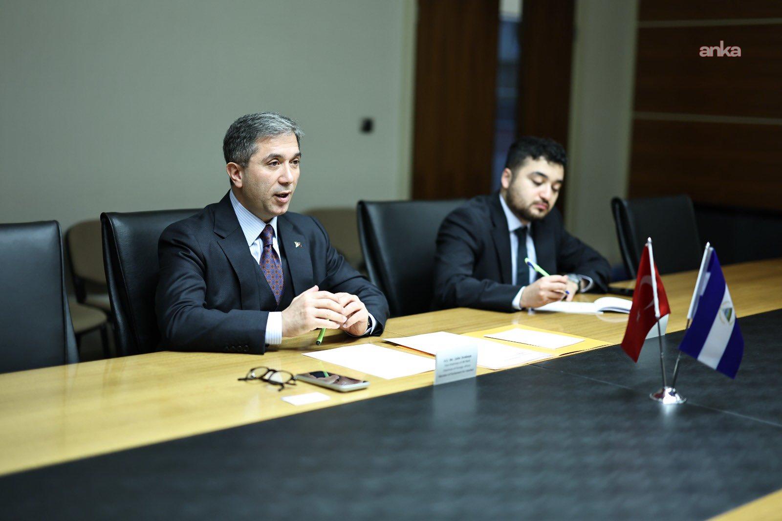 AK Parti Dış İlişkiler Başkanı Sırakaya, Nikaragua Büyükelçisi ile görüştü