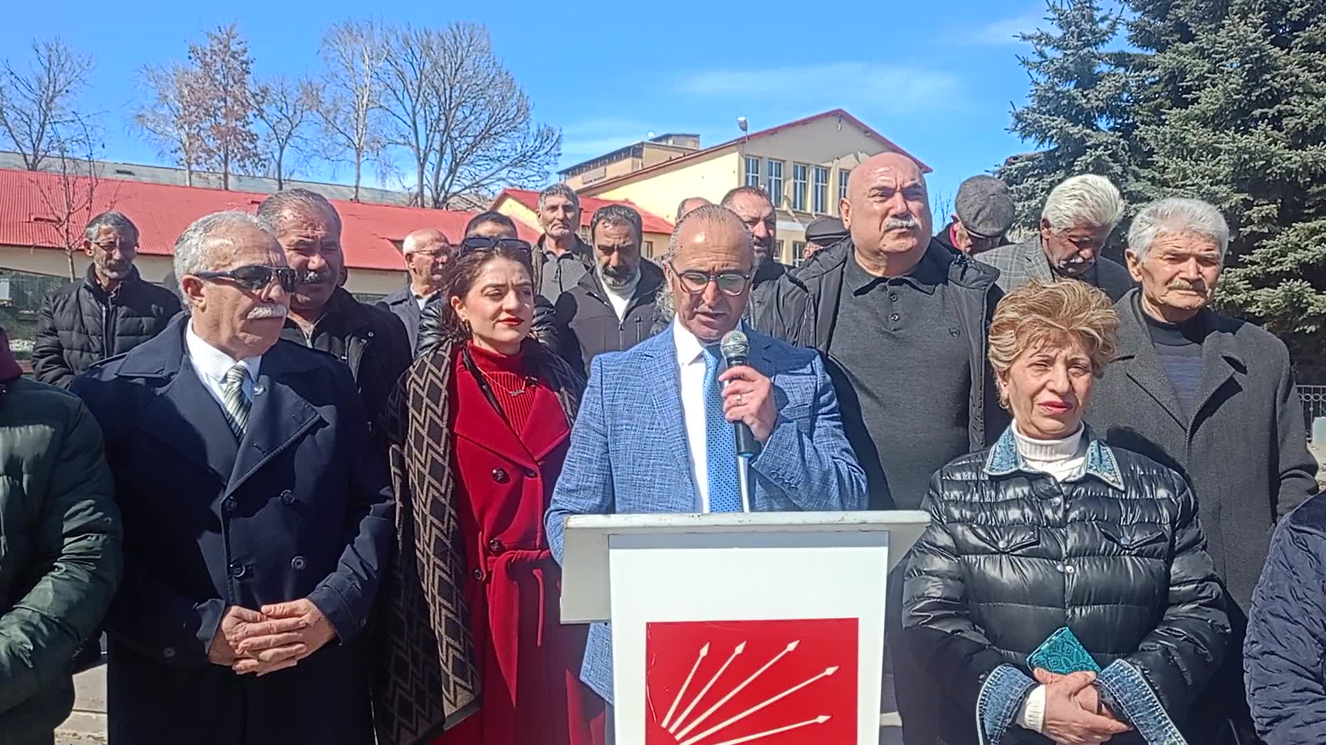 CHP Kars İl Örgütü'nden Ekrem İmamoğlu'nun tutukluluğuna protesto