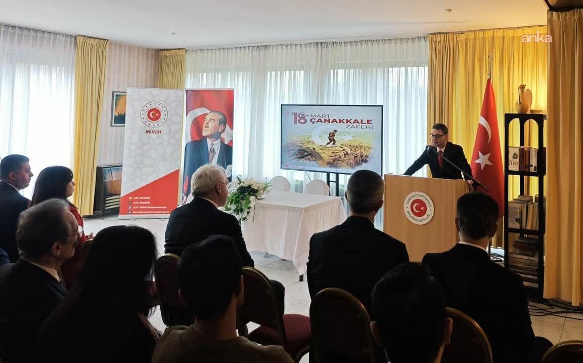Türkiye'nin Münih Başkonsolosluğu'nda  18 Mart Şehitleri Anma Günü ve Çanakkale Deniz Zaferi programı