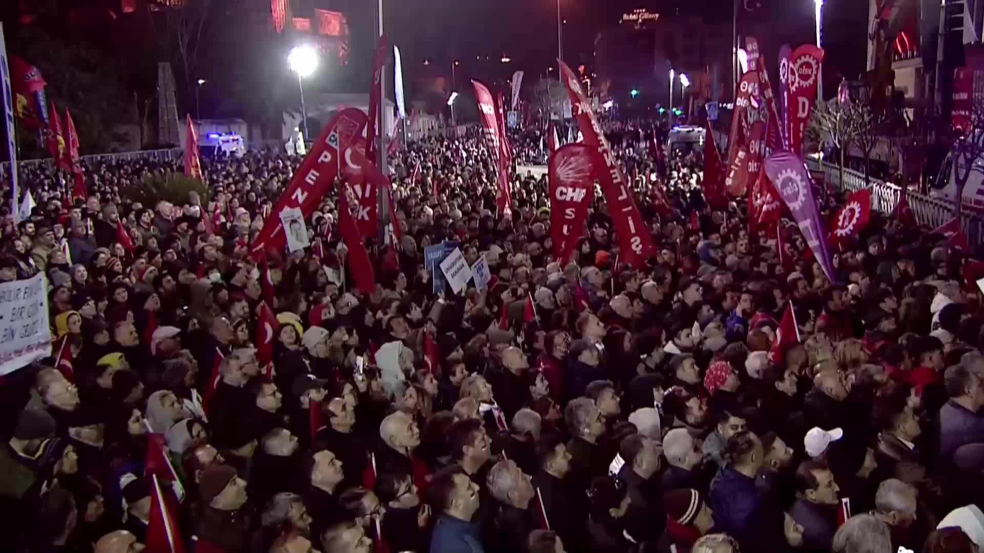 CHP'nin "Millet İradesine Sahip Çıkıyor" mitingi... "Biz 19 Mart’ta örgütlenmeyi öğrendik"