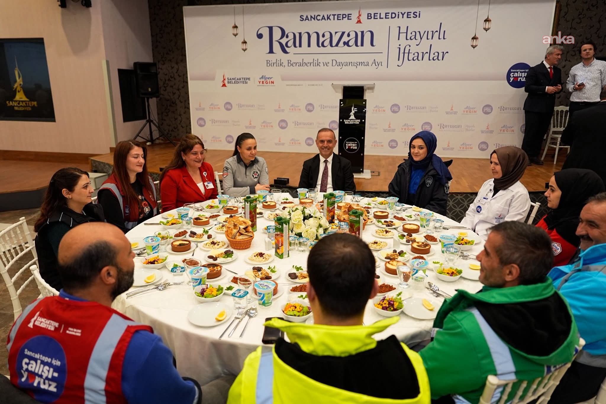 Sancaktepe Belediyesi ailesi iftar sofrasında bir araya geldi