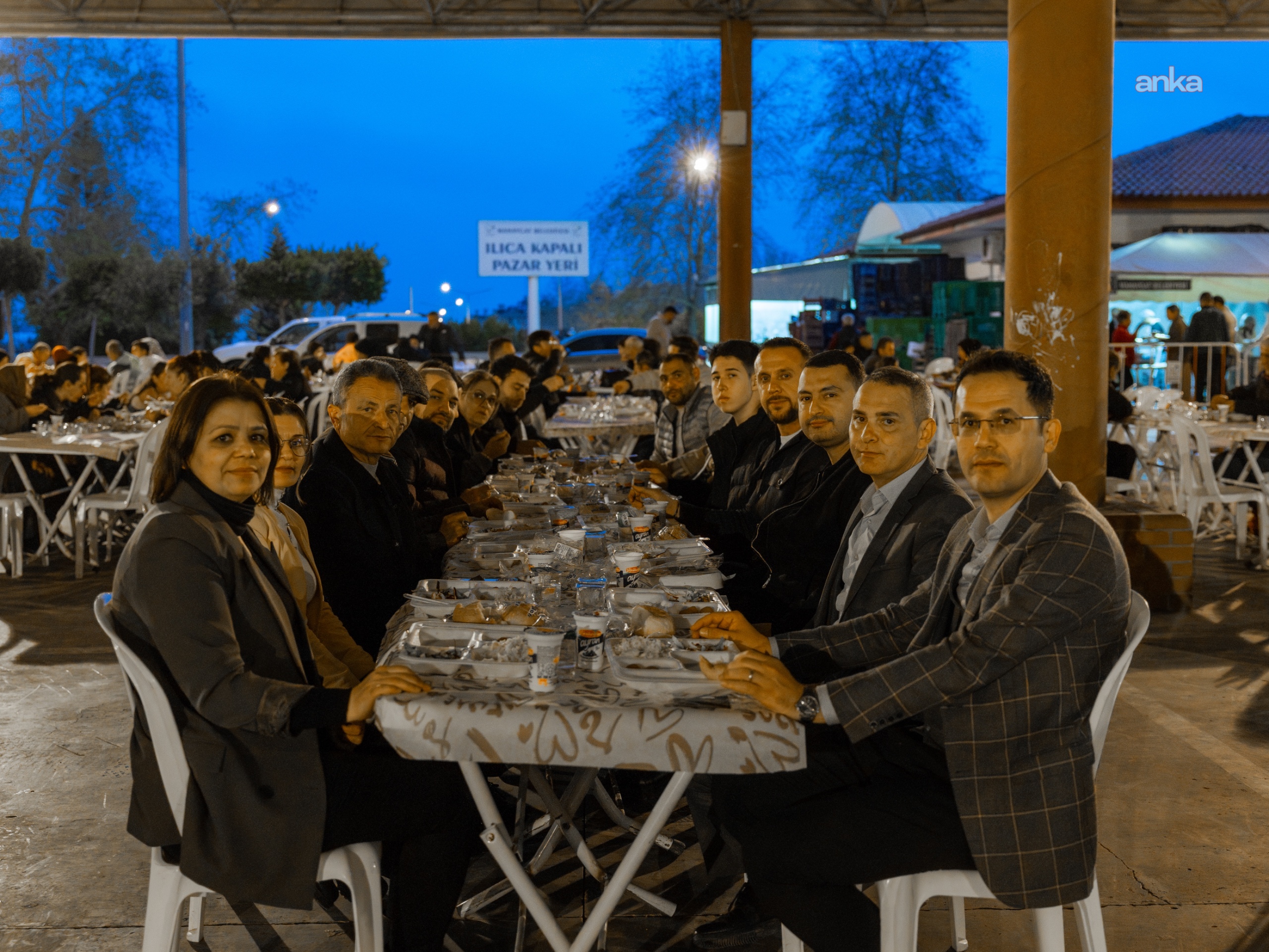 Manavgat’ta son iftar sofrası, Ilıca Mahallesi’nde kuruldu