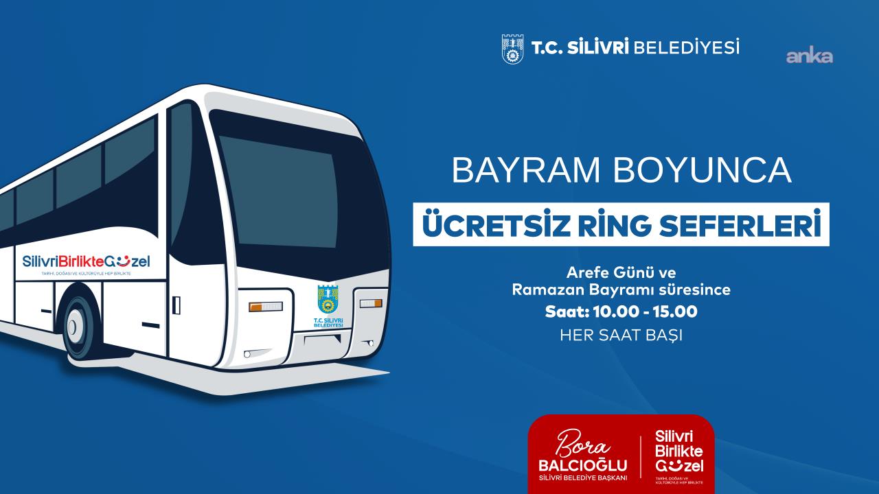 Silivri Belediyesi, bayram boyunca mezarlıklara ücretsiz ring seferleri düzenleyecek