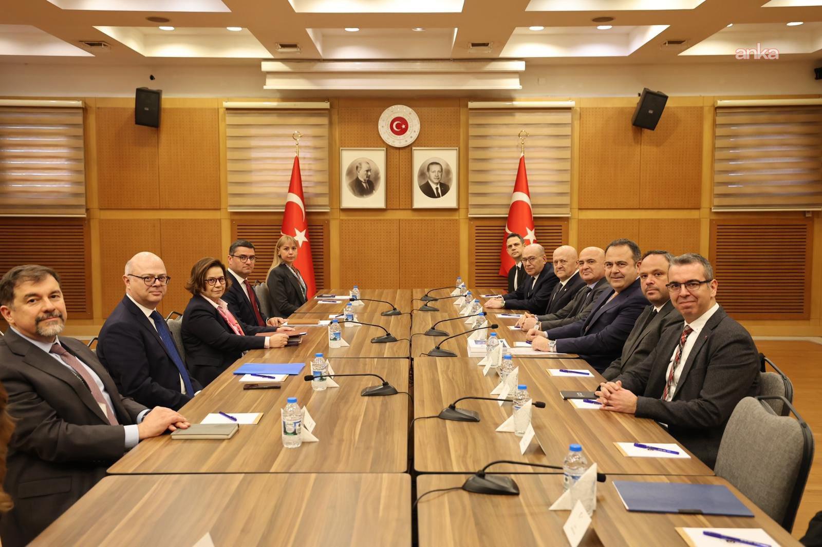 Dışişleri Bakan Yardımcısı Ekinci, Dış Ekonomik İlişkiler Kurulu Türkiye-Pakistan İş Konseyi heyetini kabul etti