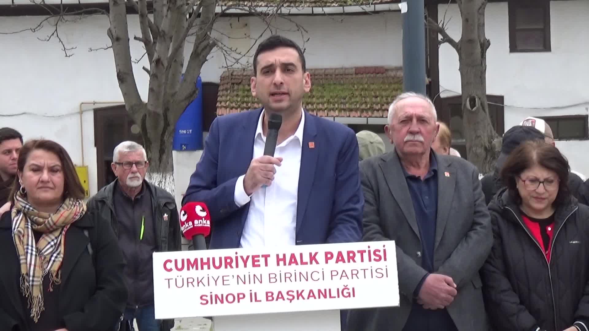 19 Mart'ın birinci yılı... CHP Sinop İl Başkanı Yalçınkaya: "AKP'nin kara düzeninde kimseye yer yok"