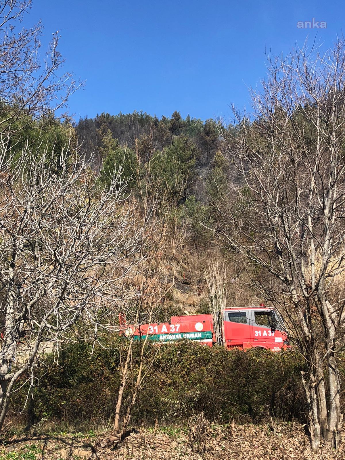 BÜYÜKOBA’DA ÇIKAN YANGIN KONTROL ALTINA ALINDI