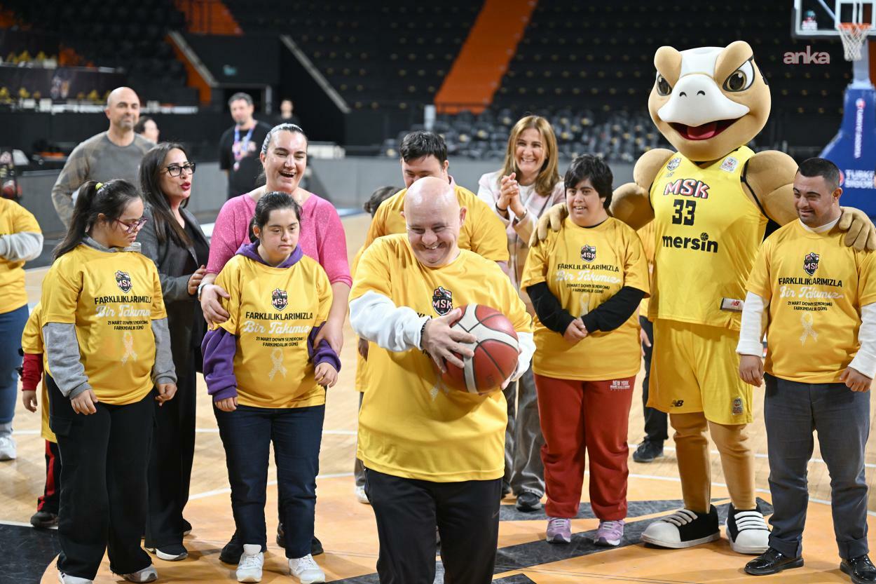 Mersin Büyükşehir Belediyesi, Down sendromlu çocukları sporla buluşturdu