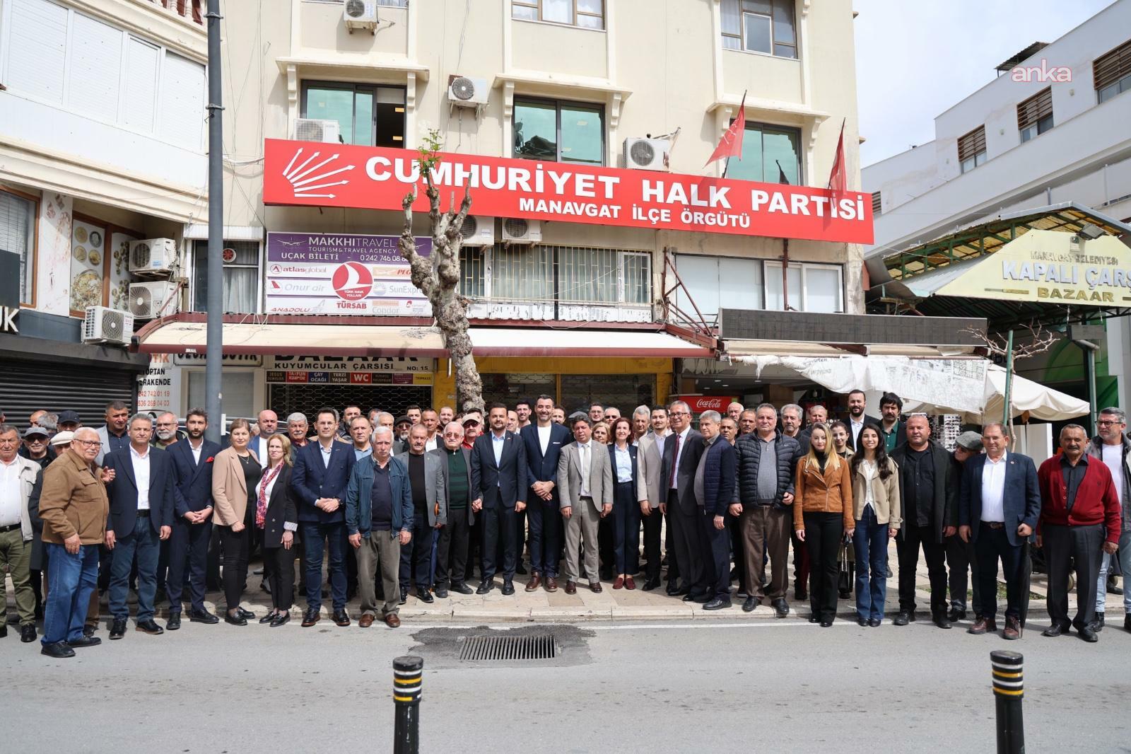 Manavgat Belediye Başkanvekili Mehmet Çiçek, CHP İlçe Örgütü ile bayramlaştı