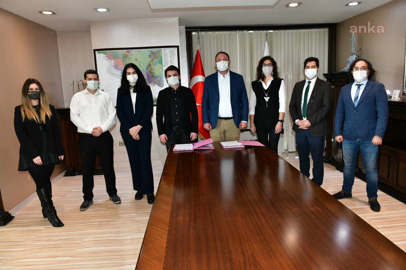 ÇİĞLİ'DE İŞ BİRLİĞİ VE PARTNERLİK PROTOKOLLERİ İMZALANDI