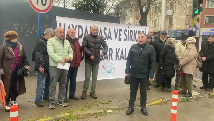 Toplum, Kent ve Çevre İçin Haydarpaşa Dayanışması: "Haydarpaşa yalnızca bir bina değildir, geleceği kapalı kapılar ardında belirlenemez"