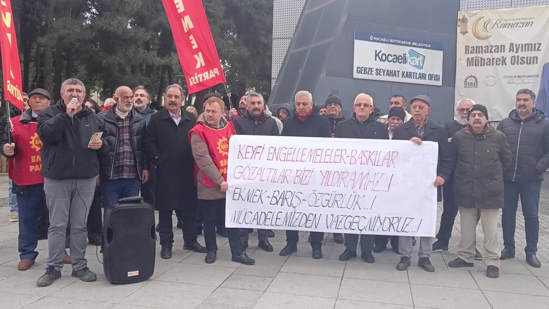 Emek Partisi'nden Kocaeli'deki Nevruz gözaltılarına tepki: Demokrasi, eşitlik ve barış için birleşmekten başka yolumuz yok
