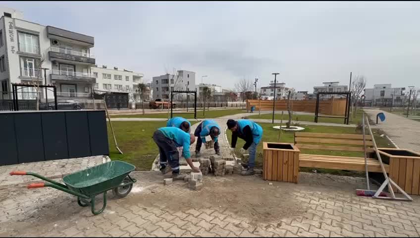 Adıyaman'da Sırrı Süreyya Önder Parkı açılışa hazırlanıyor