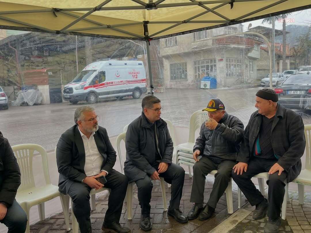 CHP'li Halıcı, şehit Sinan Taştekin'in ailesine taziye ziyaretinde bulundu