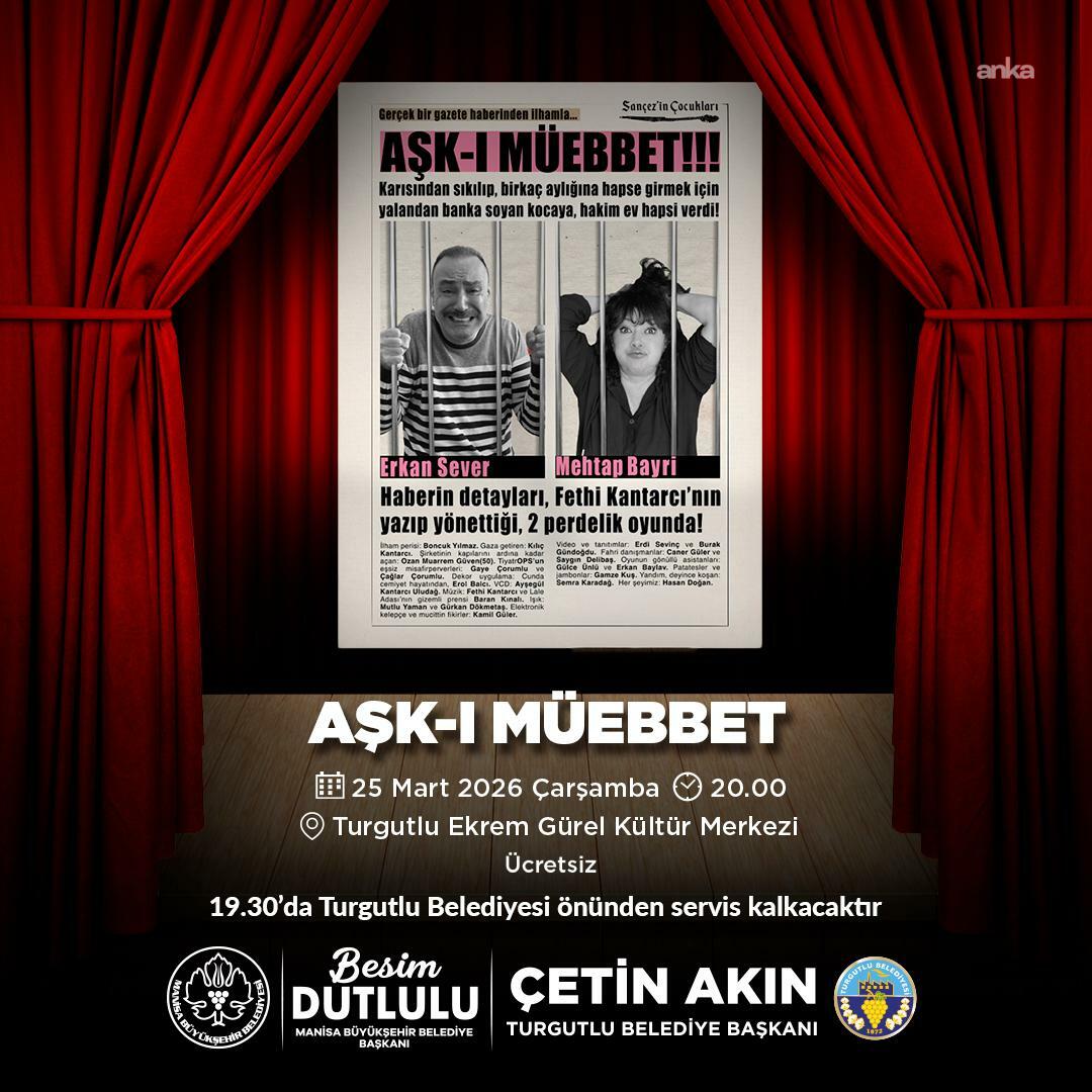 Turgutlu Belediyesi'nden kültür ve sanat dolu bir hafta