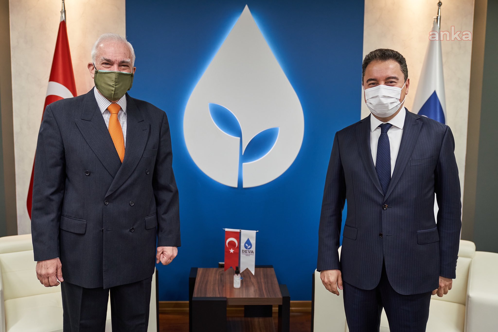 BABACAN, YUNANİSTAN BÜYÜKELÇİSİ DİAMESSİS İLE GÖRÜŞTÜ
