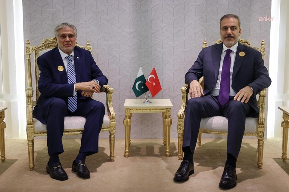 Dışişleri Bakanı Fidan, Pakistan Dışişleri Bakanı Dar ile telefonda görüştü