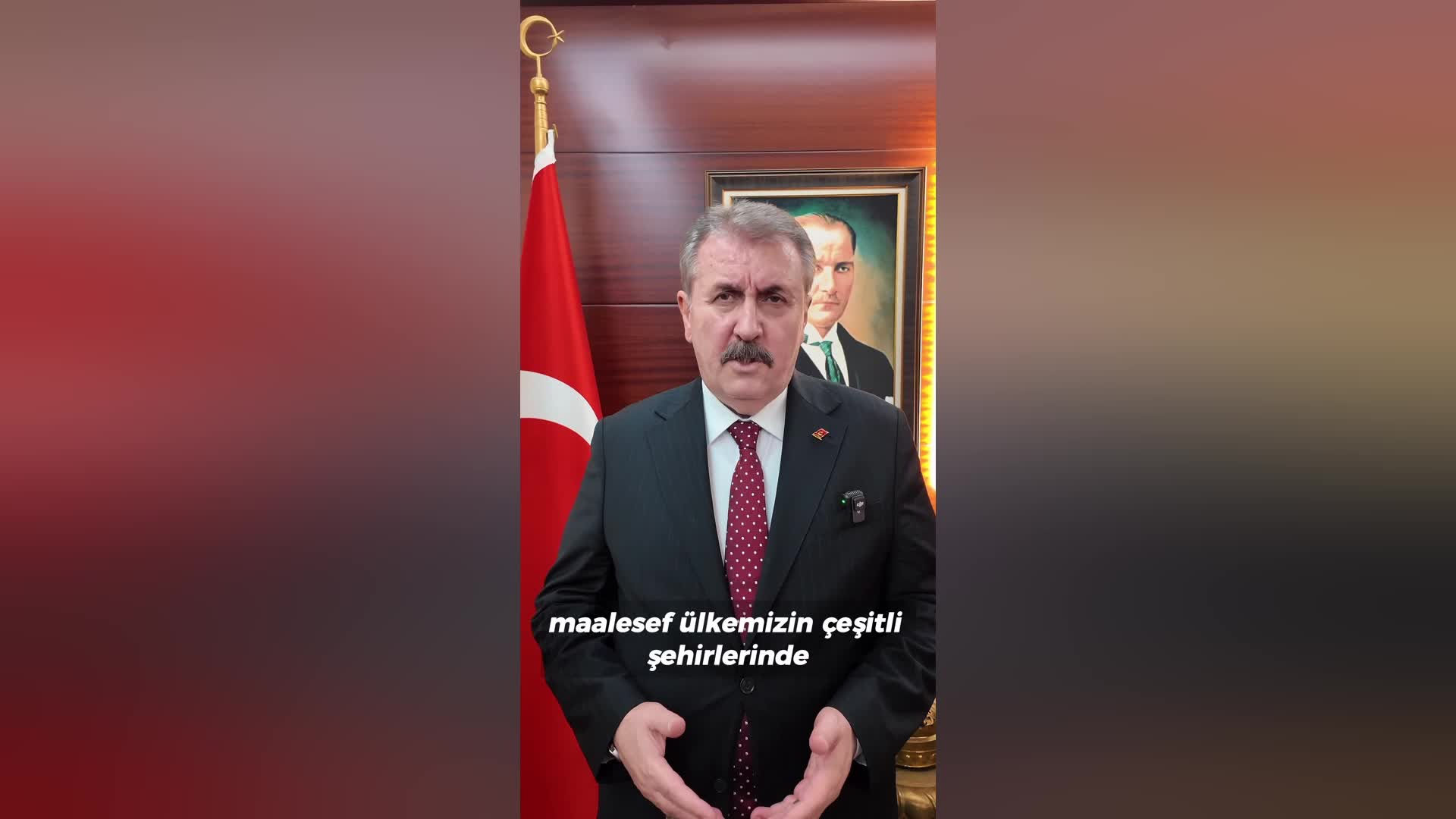 Mustafa Destici'den iktidara "Nevruz" tepkisi: "Devletimize düşen görev, bunlara müsamaha göstermemektir. Yoksa millet, ihkakıhak yapar"