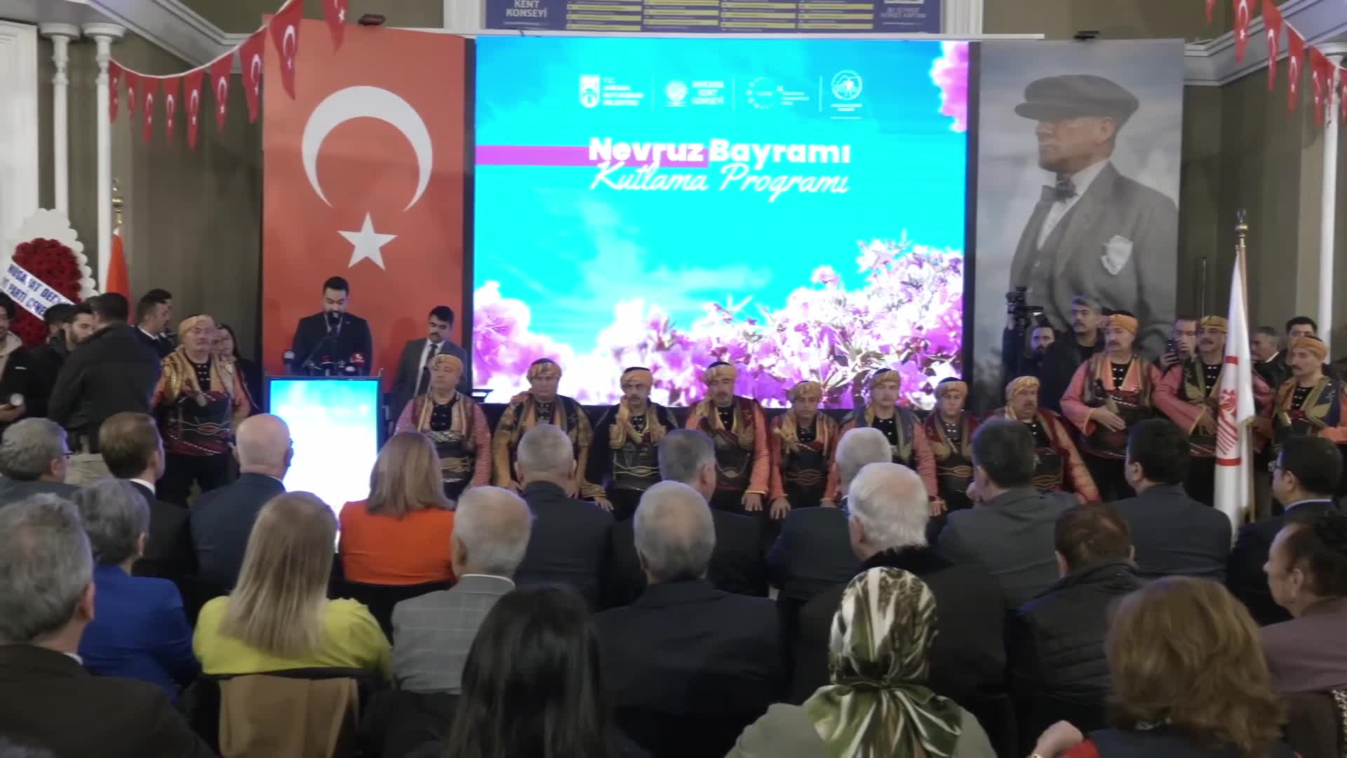 Ankara Kent Konseyi'nin Nevruz Bayramı kutlaması... Müsavat Dervişoğlu: "Nevruz münasebetiyle Türkiye Cumhuriyeti devletine meydanlarda kafa tutulmuştur"