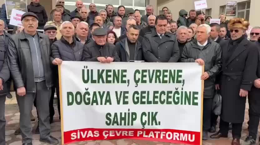 Doğa ve yaşam savunucularından Sivas Zara'da yapılmak istenen maden projesine tepki: "Bu topraklar bizim geçim kaynağımız, geleceğimizdir"