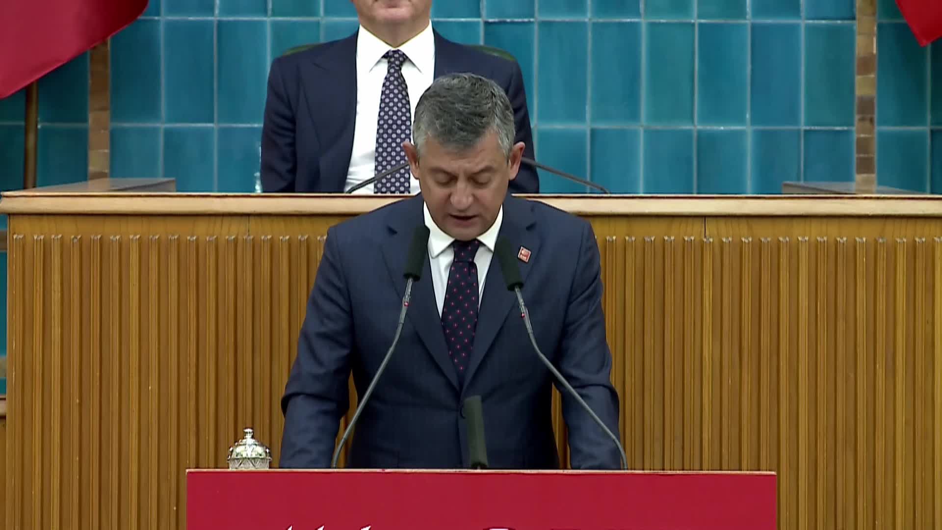 CHP Grup Toplantısı... Özgür Özel: "Turpun büyüğü Recep Tayyip Erdoğan'dır"