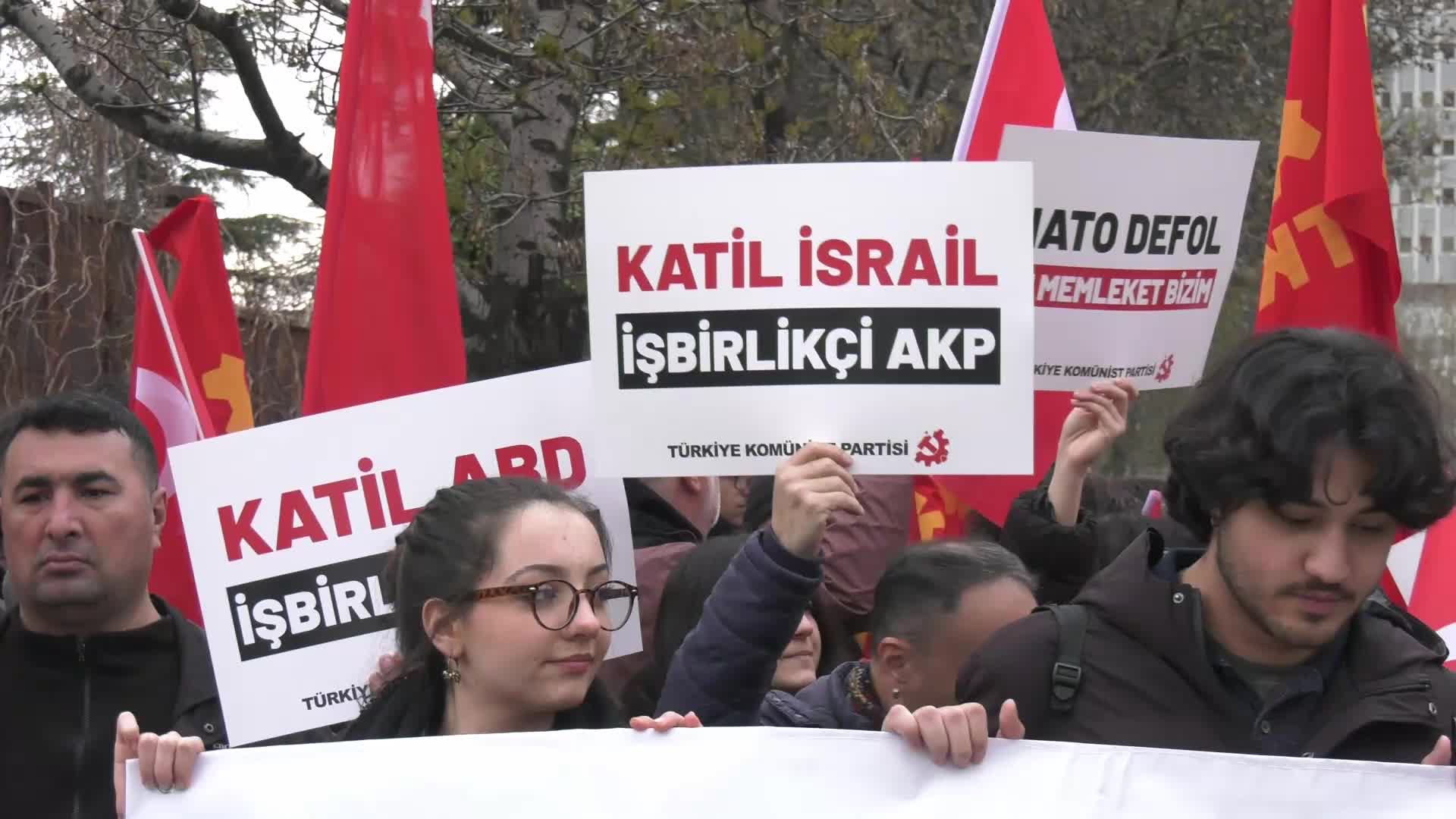 TKP'den Dışişleri Bakanlığı önünde protesto... "O bildiriden ülkemizin adını derhal çıkaracaksınız"