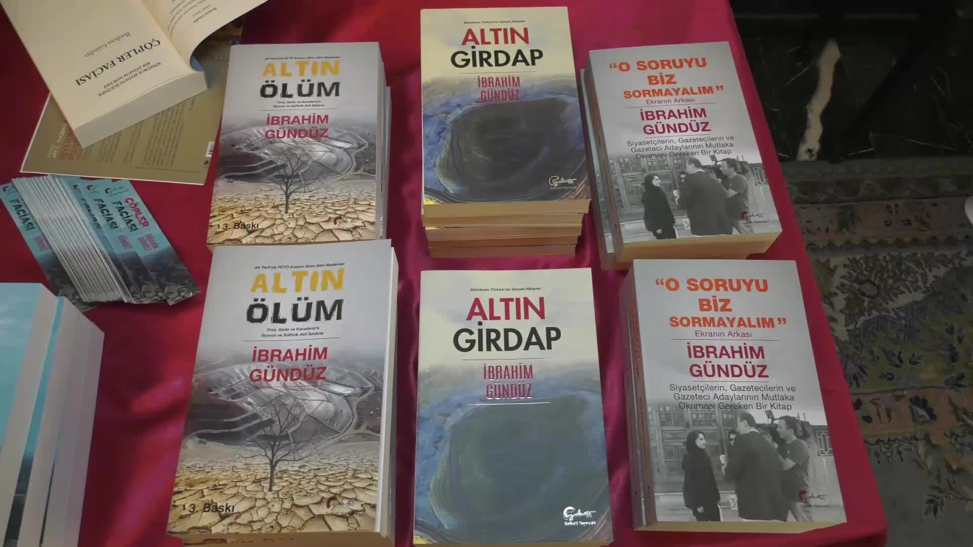 Gazeteci İbrahim Gündüz'ün "Çöpler Faciası" adlı kitabının tanıtımı yapıldı... Gündüz: "Türkiye'de milli piyango çekilişi yapılır gibi maden ihalesi yapılıyor"