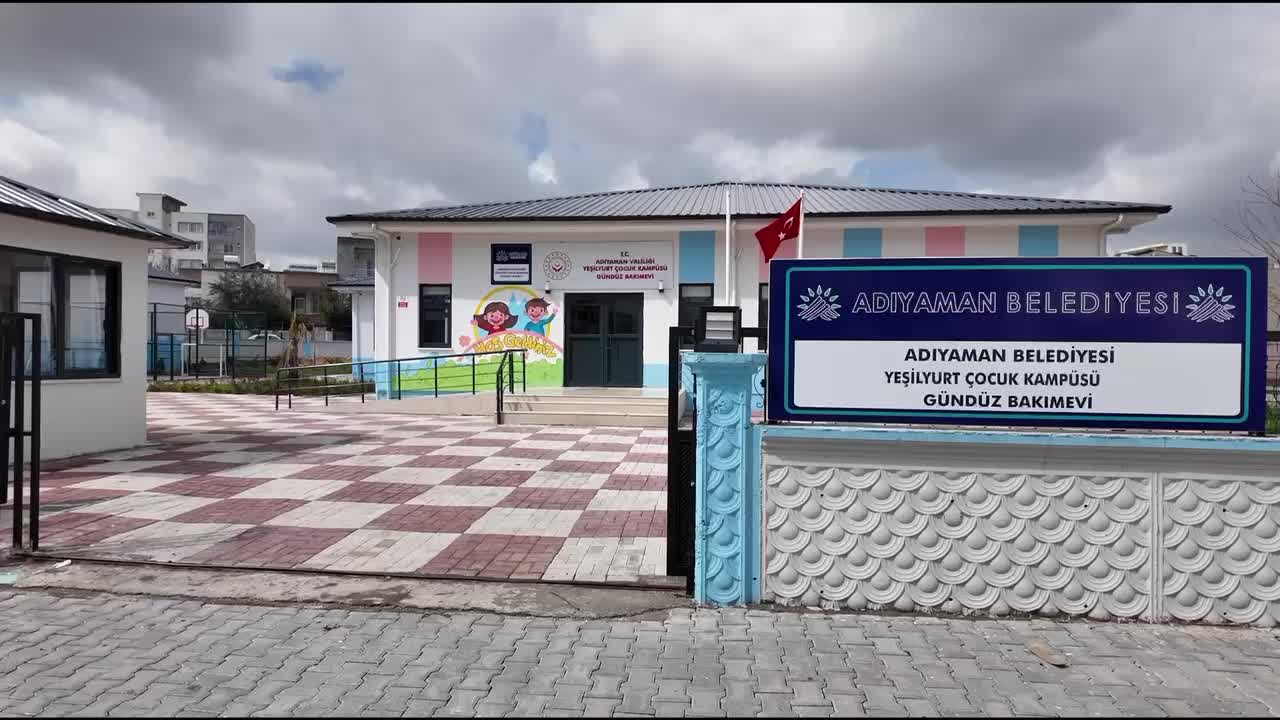 Adıyaman Belediyesi Yeşilyurt Kreş ve Gündüz Bakımevi’ne başvurular sürüyor