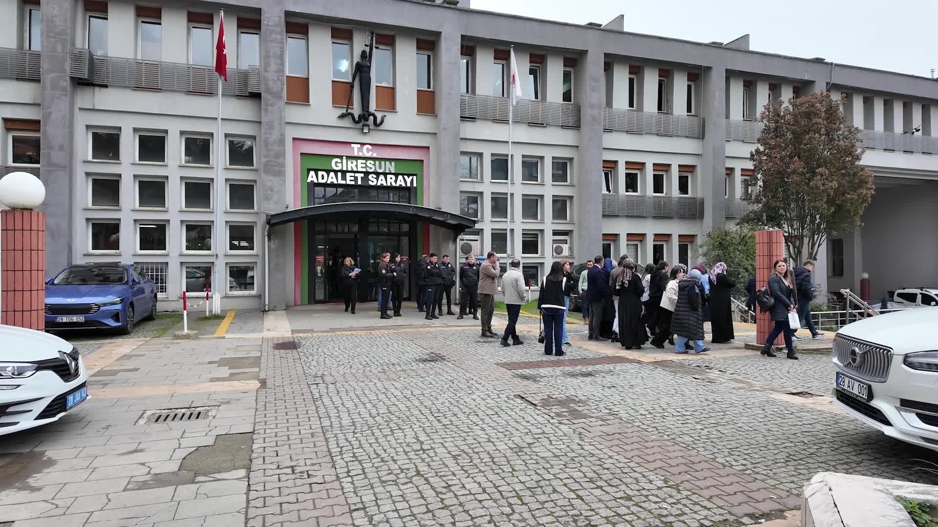 Giresun'da, Samsunspor taraftarının ölümüne ilişkin davanın görülmesine başlandı