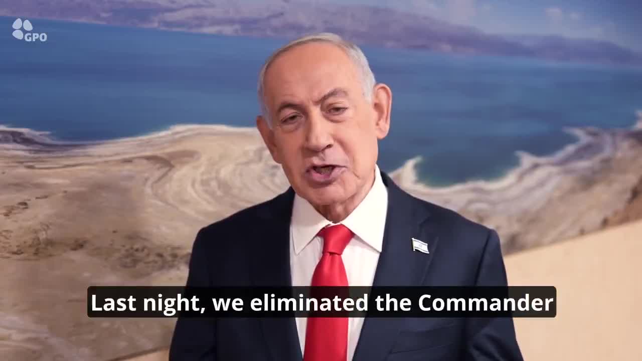 İsrail Başbakanı Netanyahu: "İran Deniz Kuvvetleri Komutanı Tengsiri'nin öldürülmesi, ABD ile iş birliği sonucunda gerçekleştirildi"
