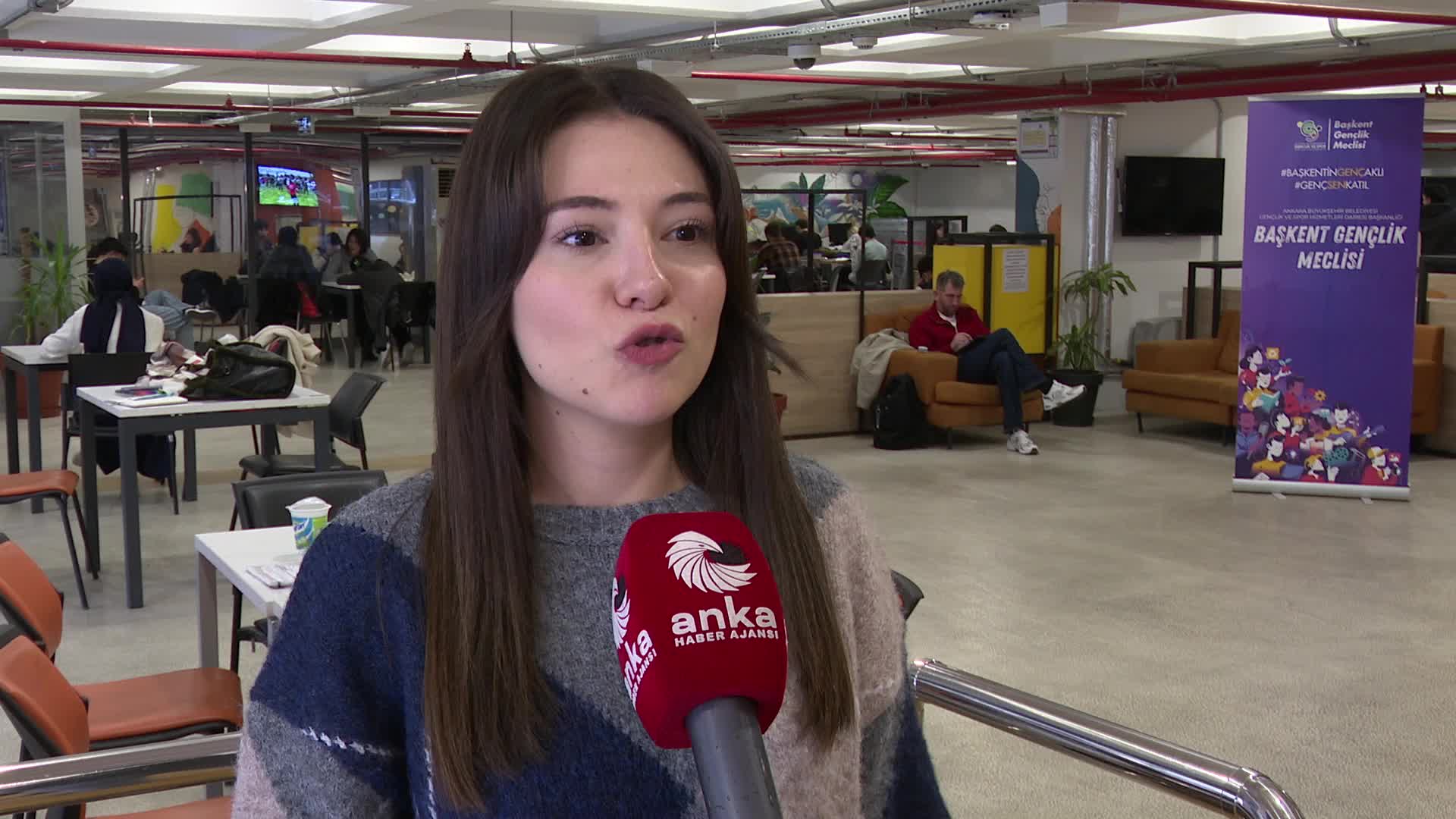 Başkent Gençlik Meclisi Başkanı Hilal Gedik: "YOUTH LEAP Projesi'yle birlikte Avrupa Birliği ülkeleri ortaklığında Gençlik Katılım Modeli ortaya çıkmış olacak"