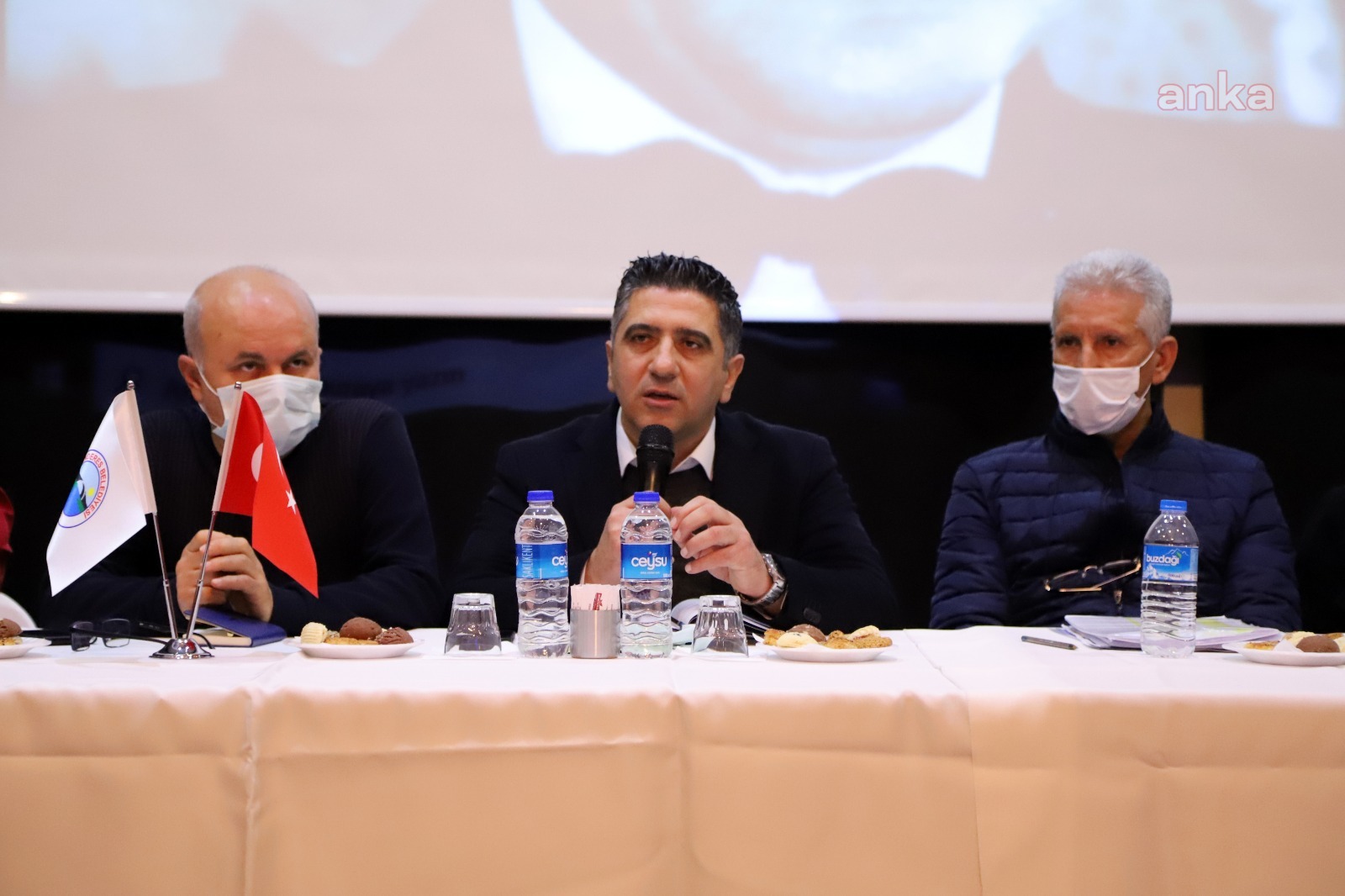 MENDERES BELEDİYE BAŞKANI KAYALAR, MUHTARLARLA BULUŞTU