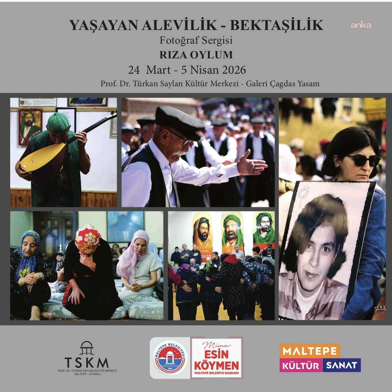 Rıza Oylum'un "Yaşayan Alevilik-Bektaşilik" fotoğraf sergisi, İstanbul'da sanatseverlerle buluştu
