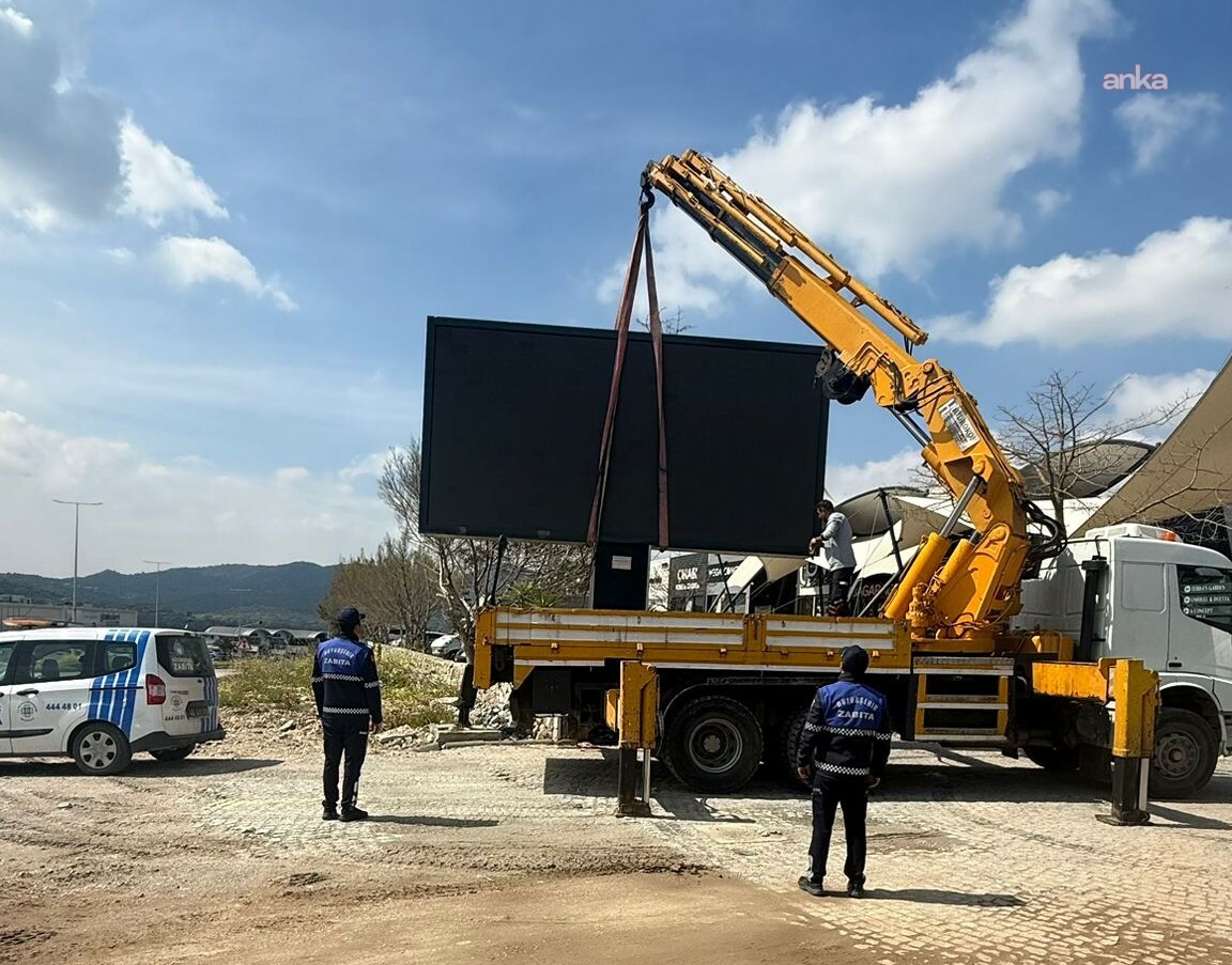 Muğla'da açık hava reklamlarına sıkı denetim