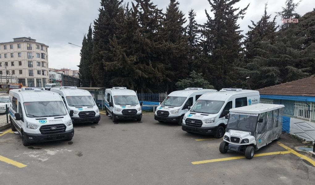 Tekirdağ Büyükşehir Belediyesi, araç filosunu güçlendirdi
