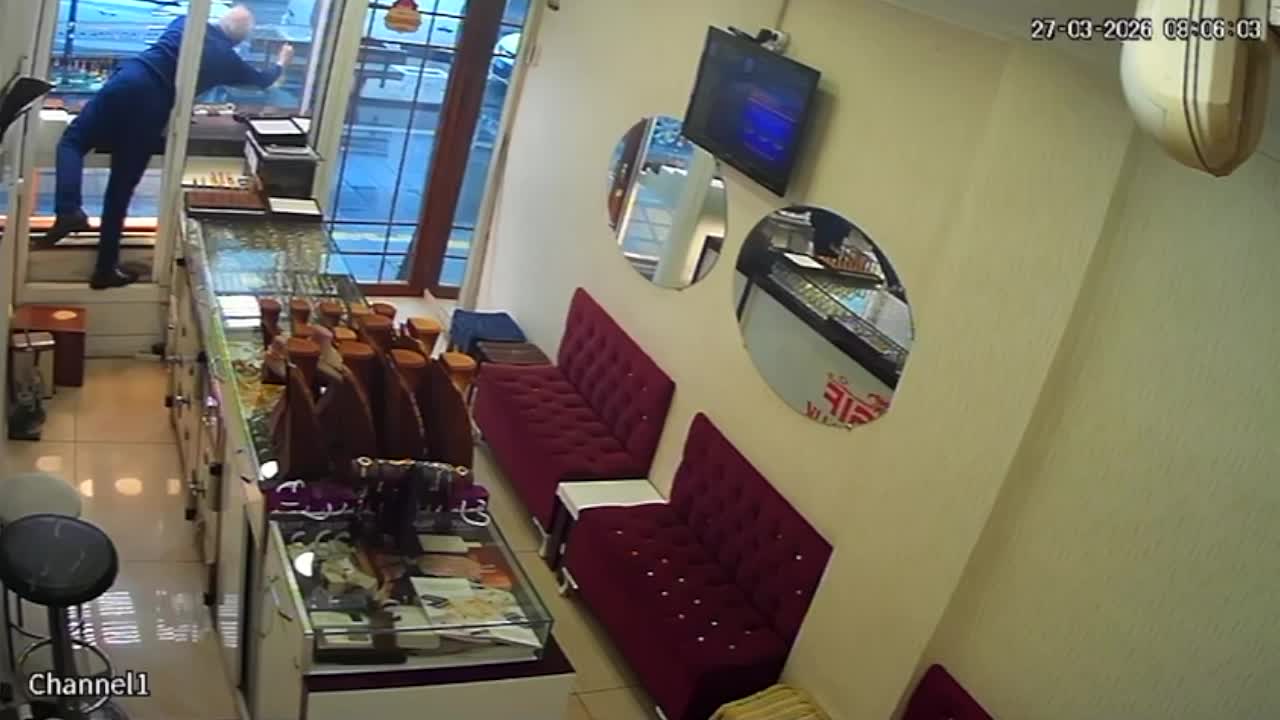 Diyarbakır’da silahlı kuyumcu soygunu